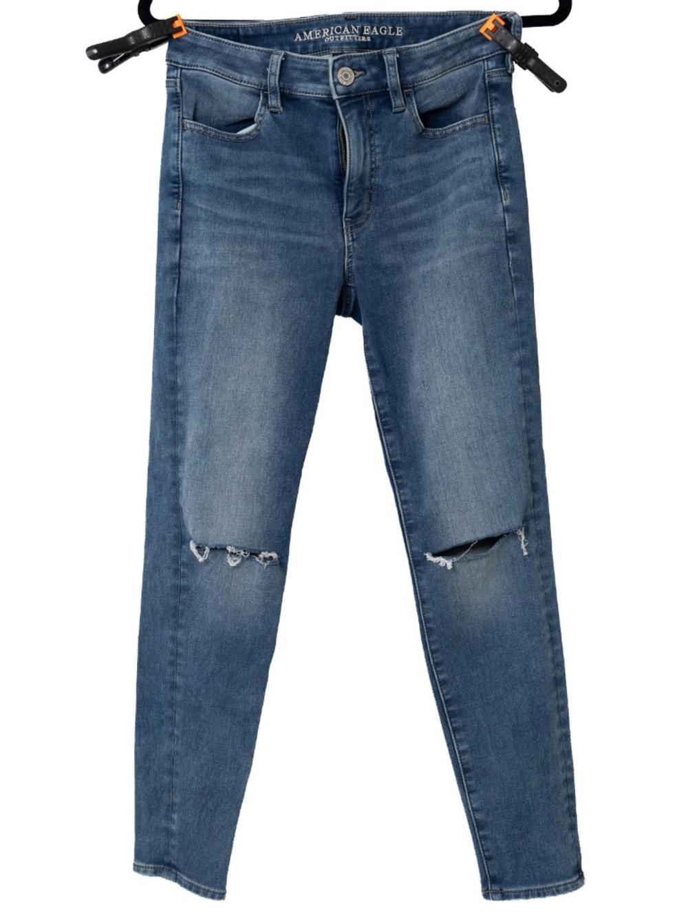 American Eagle Outfitters jeans, blue, size 6 regular.